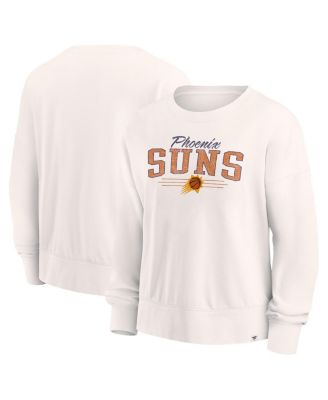Fanatics - Women's Cream Phoenix Suns Close the Game Pullover Sweatshirt