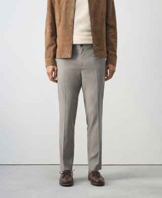 MANGO - Men's Slim-Fit Cropped Pants