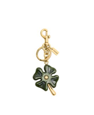 COACH - Metal Four Leaf Clover Bag Charm