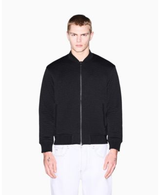 A|X Armani Exchange - Men's Quilted Textured Bomber Jacket