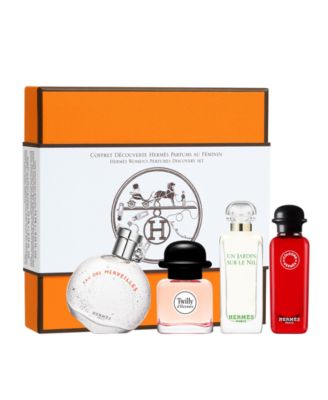 HERMÈS - 4-Pc. Twilly d'Herm&egrave;s, Eau des Merveilles, Un Jardin sur le Nil, Eau de Rhubarbe &Eacute;carlate Fragrance Miniatures Gift Set, Created for Macy's