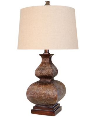 StyleCraft Home Collection - Chalk Wash Table Lamp