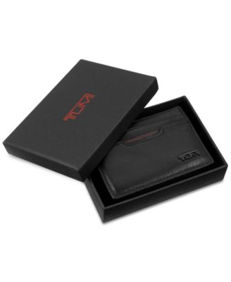 TUMI - Men's Leather Money Clip Card Case