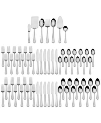 Macy's - 67-Pc. Carleigh Flatware & Hostess Set