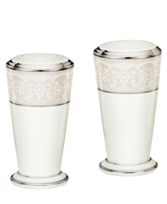 Noritake - "Silver Palace" Salt & Pepper Set