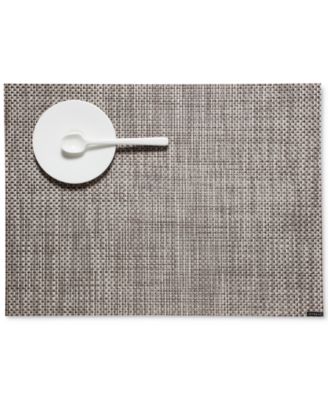 Chilewich - Basketweave Woven Vinyl Placemat, 19" x 14"