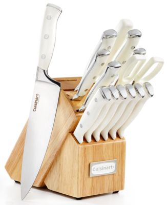 Cuisinart - 15-Pc. Triple Riveted Cutlery Set