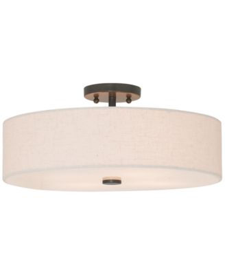 Livex - Meridian Semi Flush Light