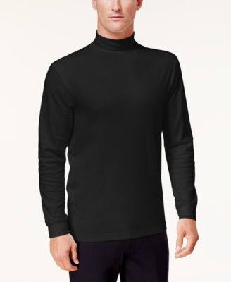Club Room - Men's Solid Mock-Neck Shirt