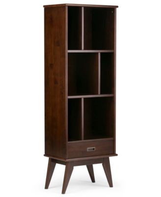 Simpli Home - Ednie Bookcase, Quick Ship