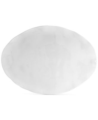 Ruffle Melamine Large Oval Platter image