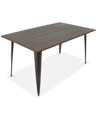Lumisource - Oregon 59'' Dining Table, Quick Ship