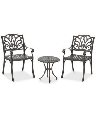 Noble House - Ashley 3-Pc. Outdoor Chat Set