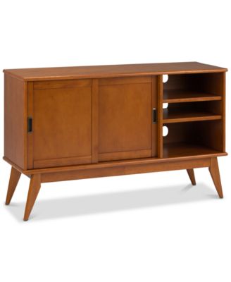 Simpli Home - Draper Mid Century Medium TV Media Stand