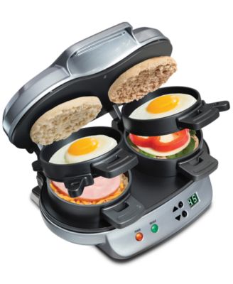 Hamilton Beach - Dual Breakfast Sandwich Maker