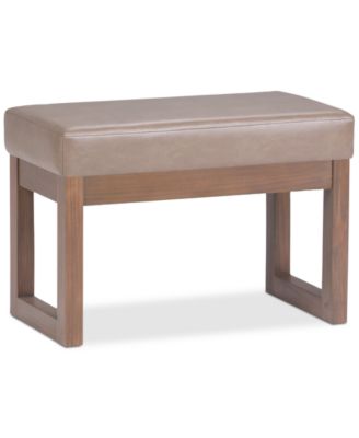 Simpli Home - Rabton Small Bench, Quick Ship