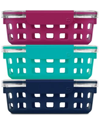 Ello - Meal Prep Food Storage Container Starter Pack, 6-Pc. Set