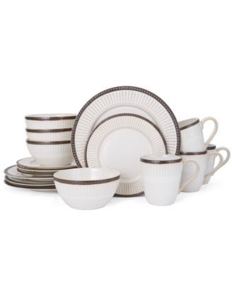 Pfaltzgraff - 16-Pc. Promenade Column Dinnerware Set