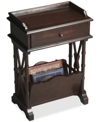 Butler - Rubbed Martini Table, Quick Ship