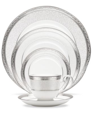 Noritake - Odessa Platinum 5 Piece Place Setting