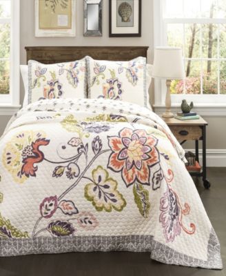Lush Décor - Aster 3-Pc. Set Quilt Sets