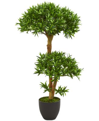 Nearly Natural - 3' Bonsai-Styled Podocarpus Artificial Tree