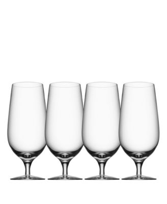 Beer Lager Glasses, Set of 4 image