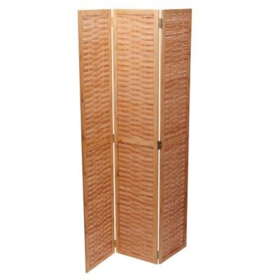 Household Essentials - Basket Weave Bamboo Screen
