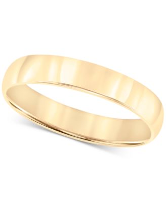 14k Gold 4mm Wedding Band image