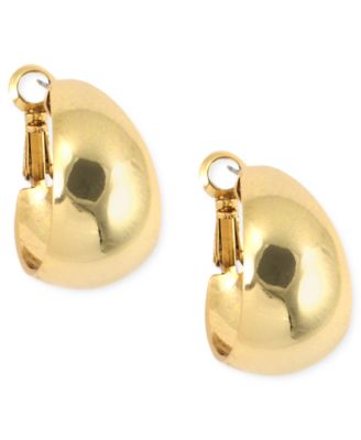 Anne Klein - Medium Band Hoop Earrings