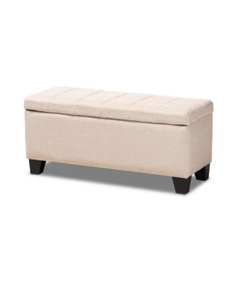 Baxton Studio - Fera Ottoman, Quick Ship