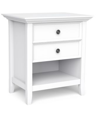 Simpli Home - Amherst Nightstand, Quick Ship