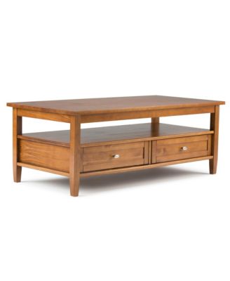 Simpli Home - Warm Shaker Coffee Table