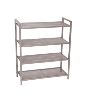 Household Essentials - 4-Tier Mesh Shoe Rack