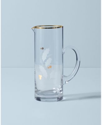 Lenox - Holiday Gold Glass Beverage Pitcher