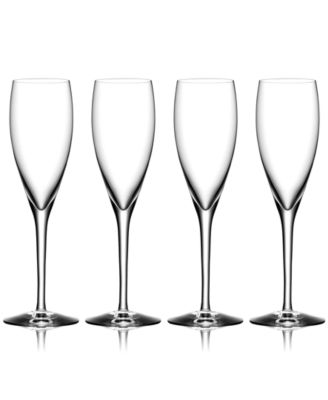 Orrefors - Set of 4 More Flutes