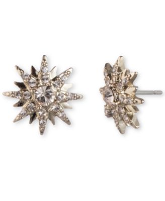 Givenchy - Crystal Star Cluster Stud Earrings