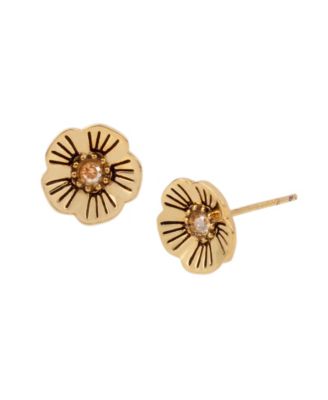 COACH - Tea Rose Swarovski&reg; Crystals Stud Earrings