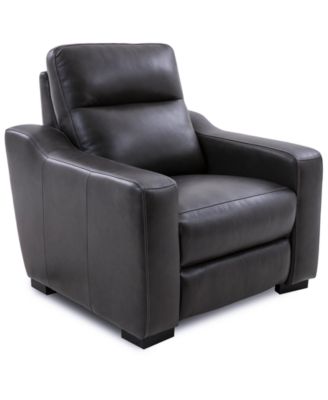 Furniture - Gabrine Leather Power Recliner