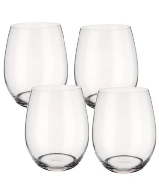 Entrée Double Old Fashioned or White Wine Stemless, Set of 4 image