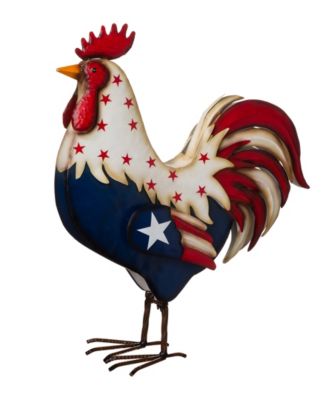 Patriotic Rooster Porch Decor image