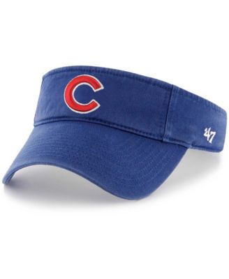 '47 Brand - Men's Royal Chicago Cubs Clean Up Adjustable Visor