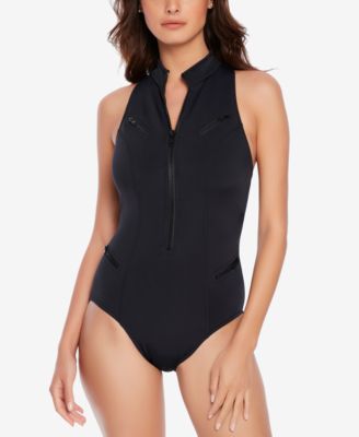 Magicsuit - Deep Dive Coco Plunging Underwire One-Piece Swimsuit