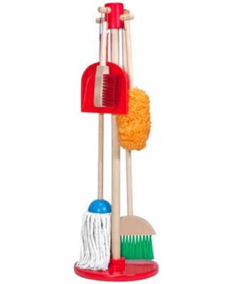 Melissa & Doug Let's Play House Dust! Sweep! Mop! 6 Piece Pretend Play Set image