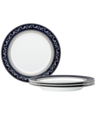 Crestwood Cobalt Platinum Set of 4 Accent Plates, 9" image