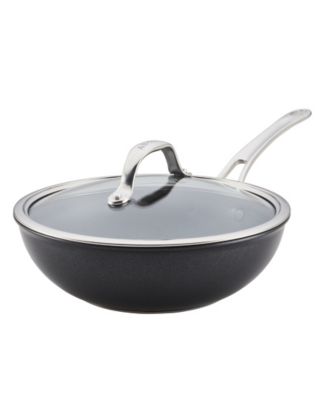 X Hybrid Nonstick Stir Fry Wok with Lid, 10" image