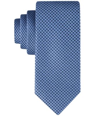 Calvin Klein - Men's Steel Micro-Dot Solid Tie
