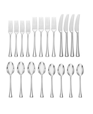 Macy's - Faceta 20-Pc. Flatware Set, Service for 4