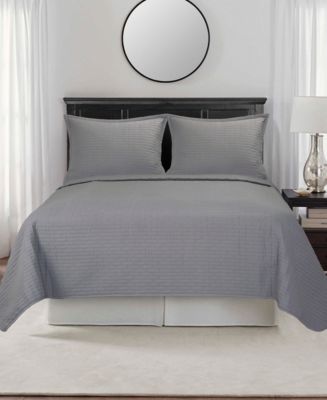 CLOSEOUT! Brick Quilted Coverlet, Full/Queen image