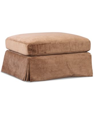 Furniture - Harnsey 32" Fabric Ottoman